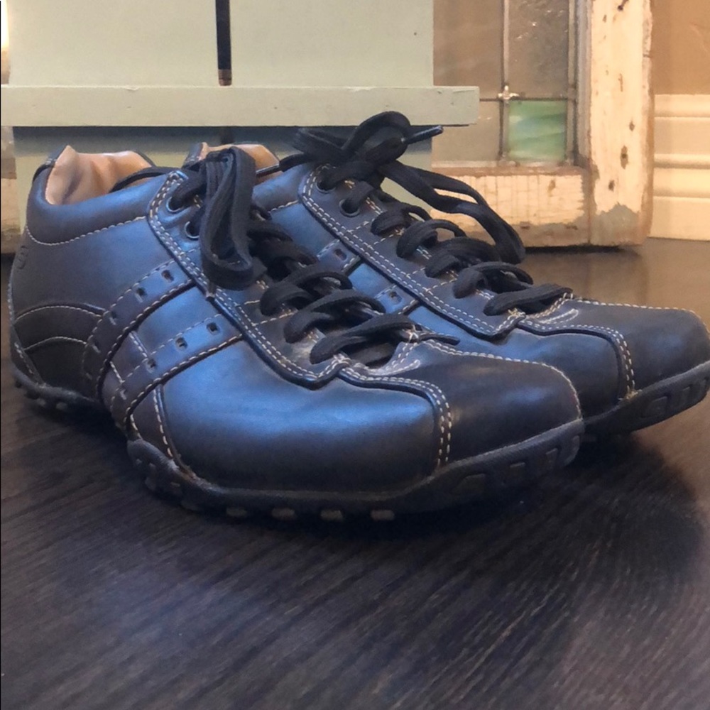 Men’s Skechers Oxford leather shoes size 7